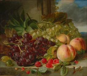 Stilleven met fruit, 1862